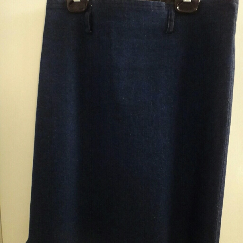 Blue jean skirt